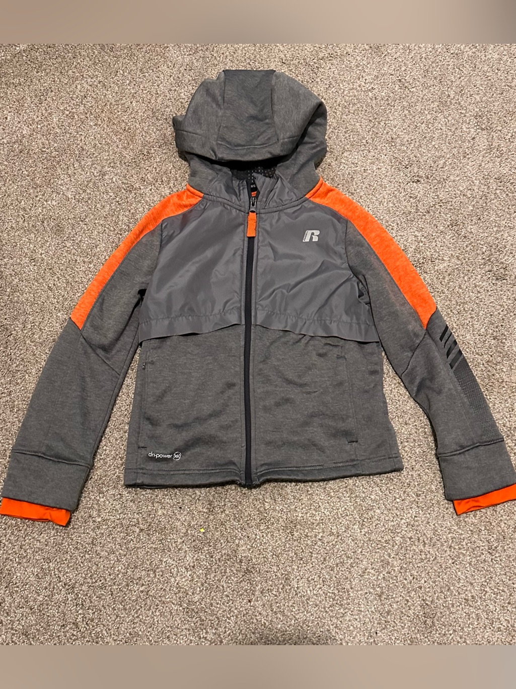 Russell Athletic Kids Hooded Zip Sweatshirt